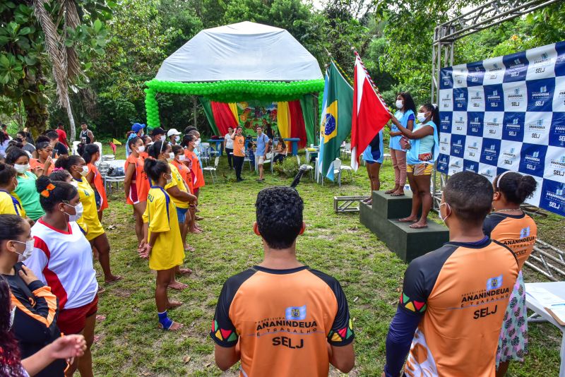 Jogo no Quilombo de Abacatal em Ananindeua