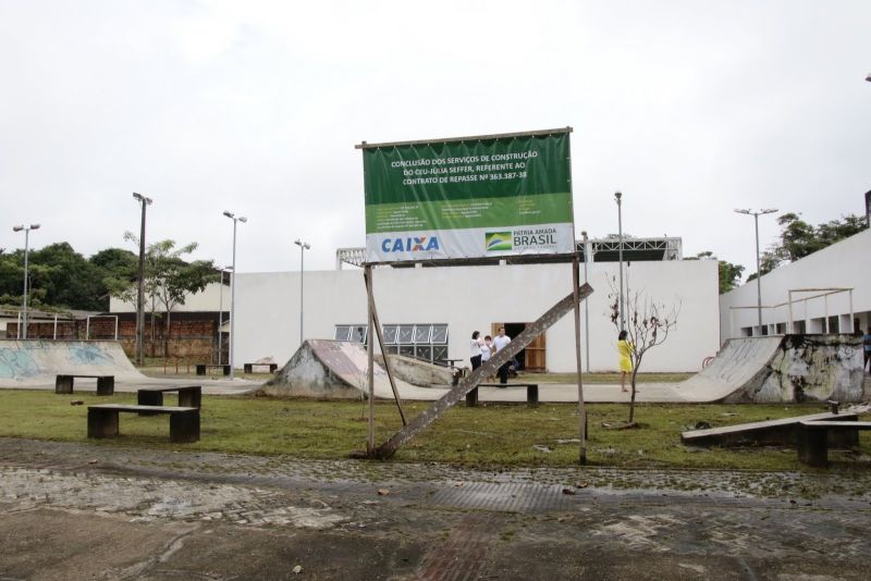 Visita técnica ao Centro de Esporte Unificado CEI, Conjunto Julia Seffer