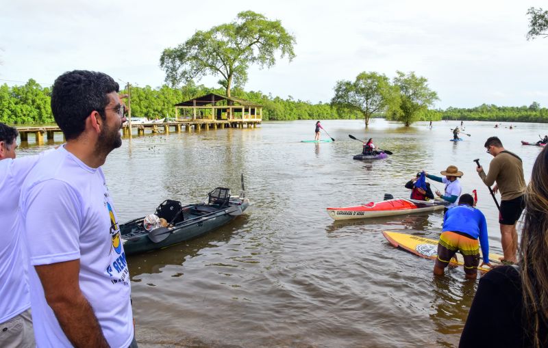 Entrega de Macrodenagem e Infraestrutura Viária do Trecho I dos Canais Maguariaçu