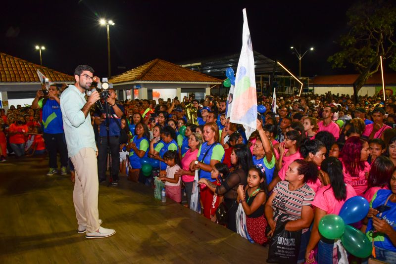 Inauguração da praça de Águas Lindas Parque das Águas