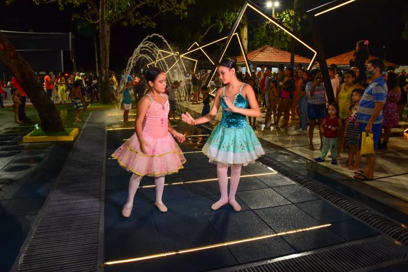 Inauguração da praça de Águas Lindas Parque das Águas