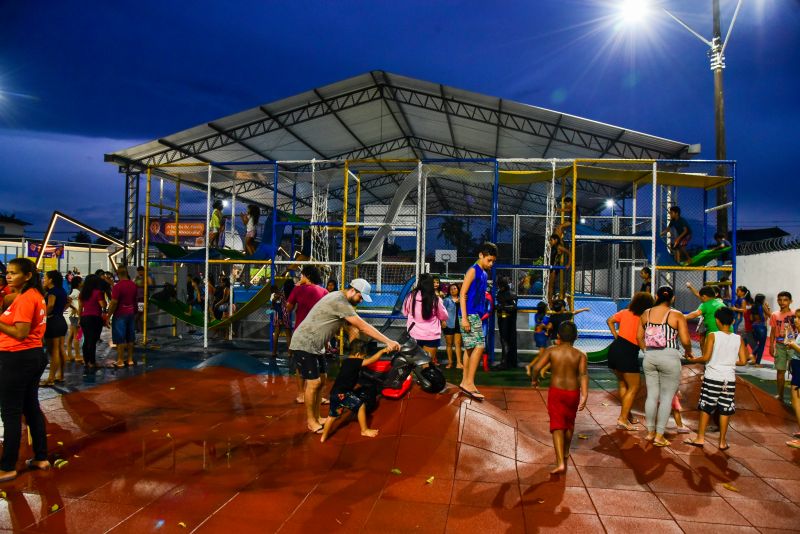 Inauguração da praça de Águas Lindas Parque das Águas