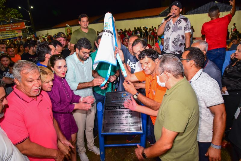 Inauguração da praça de Águas Lindas Parque das Águas