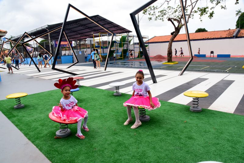 Inauguração da praça de Águas Lindas Parque das Águas