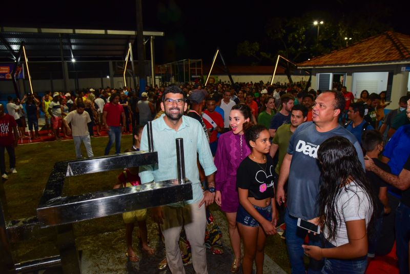 Inauguração da praça de Águas Lindas Parque das Águas