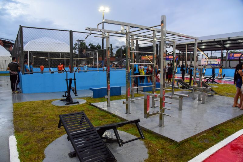 Inauguração da praça de Águas Lindas Parque das Águas