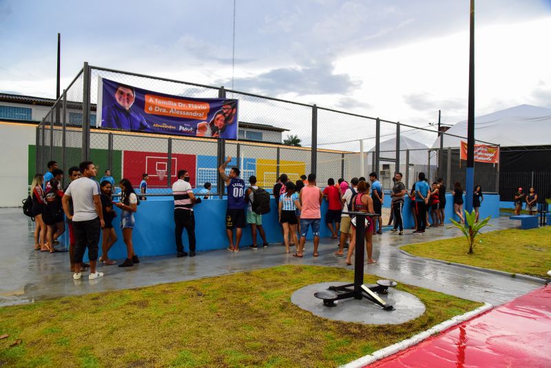 Inauguração da praça de Águas Lindas Parque das Águas