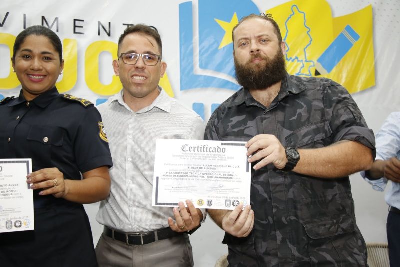 Certificação da 1ª Capacitação Técnica Operacional de Romu GCMA – Audutório Semed