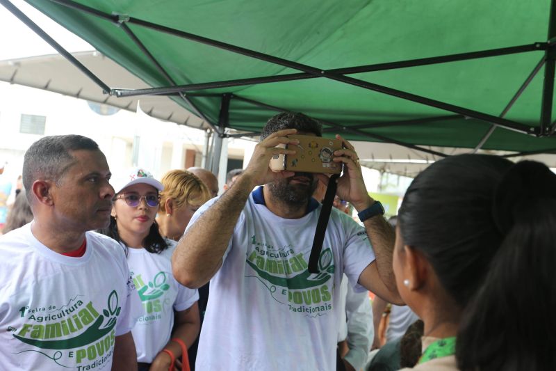 Primeira feira de Agricultura Familiar de Ananindeua na Praça Matriz