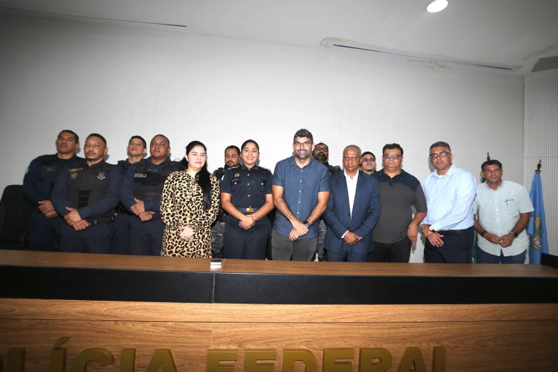 Assinatura do Termo de Cooperação entre Prefeitura de Ananindeua e Policia Federal