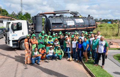 Prefeitura de Ananindeua realiza mutirão de limpeza na Comunidade do Warislândia, no Icuí