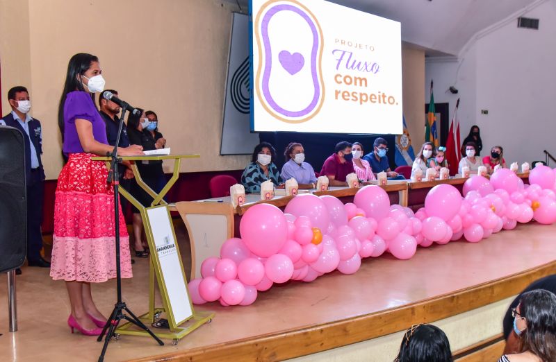 Lançamento do Programa Fluxo com Respeito. Auditório Unama Br