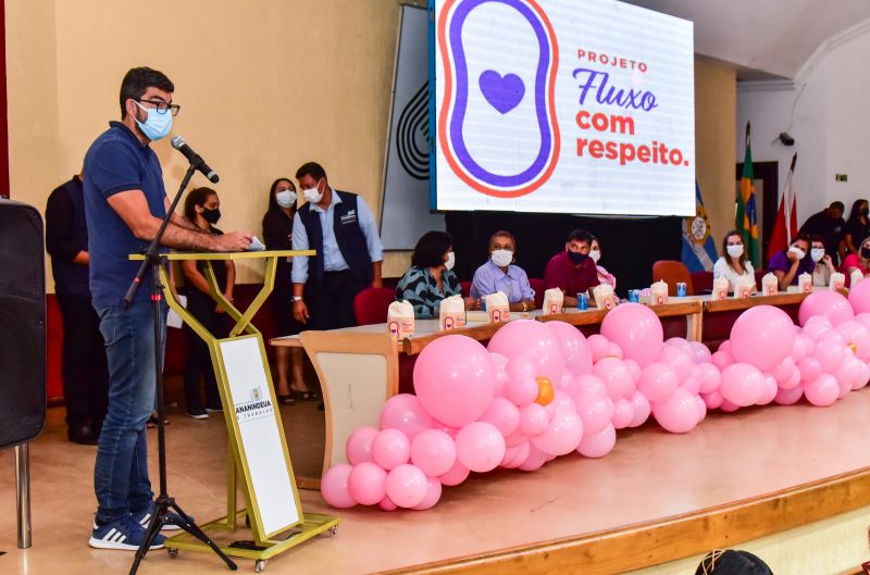 Lançamento do Programa Fluxo com Respeito. Auditório Unama Br