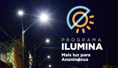 Prefeito entrega iluminação de LED em mais um bairro da cidade