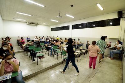 Quase 20 mil realizam provas do concurso público para área da Saúde em Ananindeua