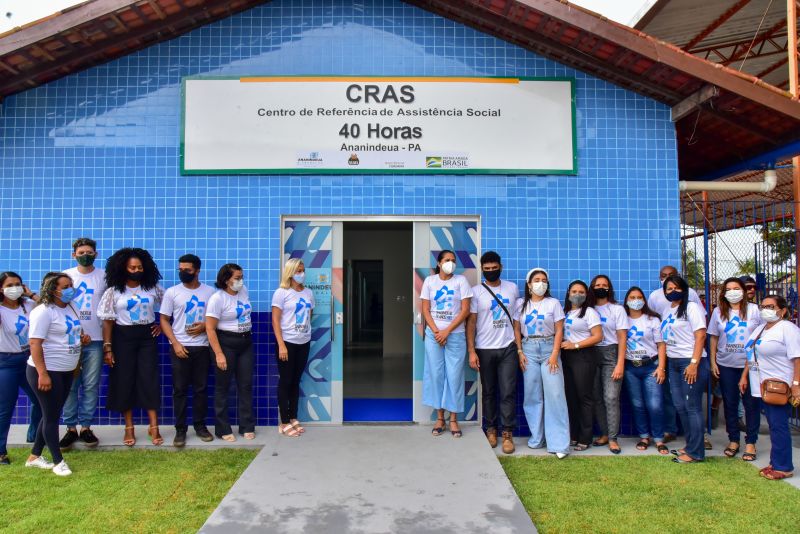 Entrega da reforma do CRAS do 40 horas