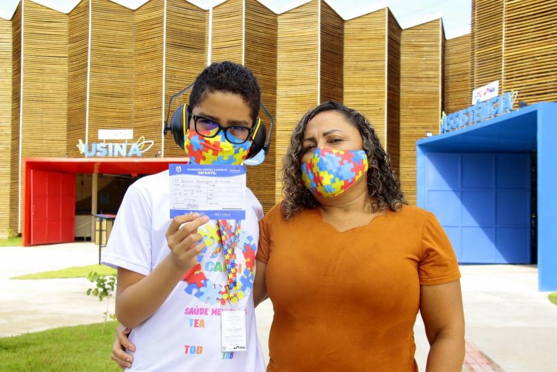 Vacinação de crianças de 11 anos Usina da Paz Icuí