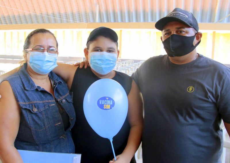 Vacinação de crianças de 11 anos Usina da Paz Icuí