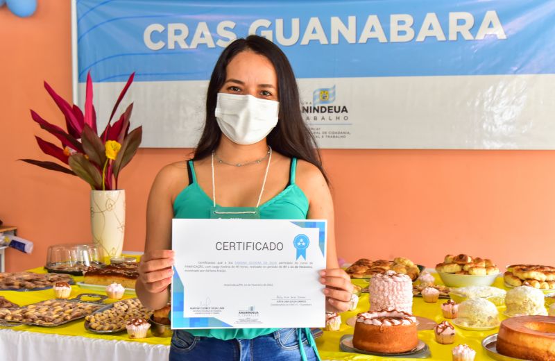 Certificação do Curso de Panificação Artesanal, Cras Guanabara