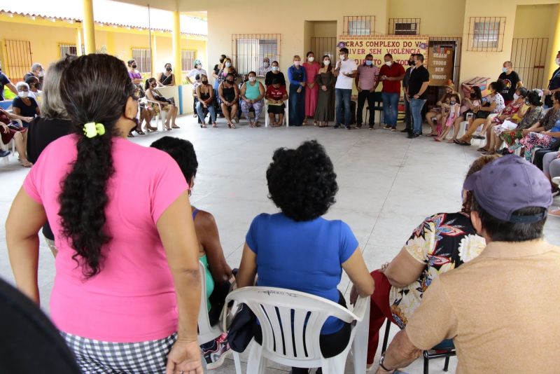 Programação do dia da Mulher CRAS Complexo Cidade Nova VI