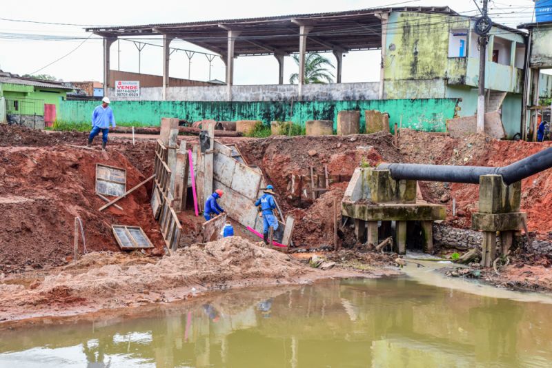 Maguariaçu, no trecho 2, da Rua Cavalcante a Rua Itabira; e da Rua Itabira até a Estrada do Maguari