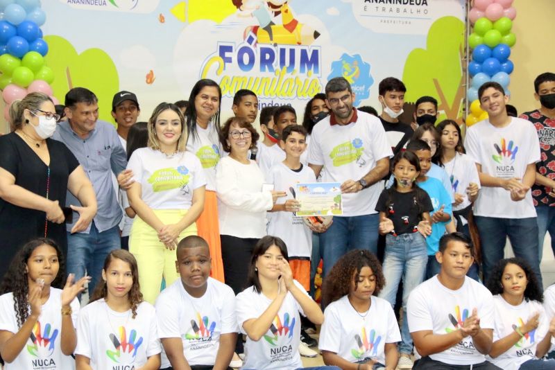 I Fórum Comunitário de Atividade Selo UNICEF na  Unama Br