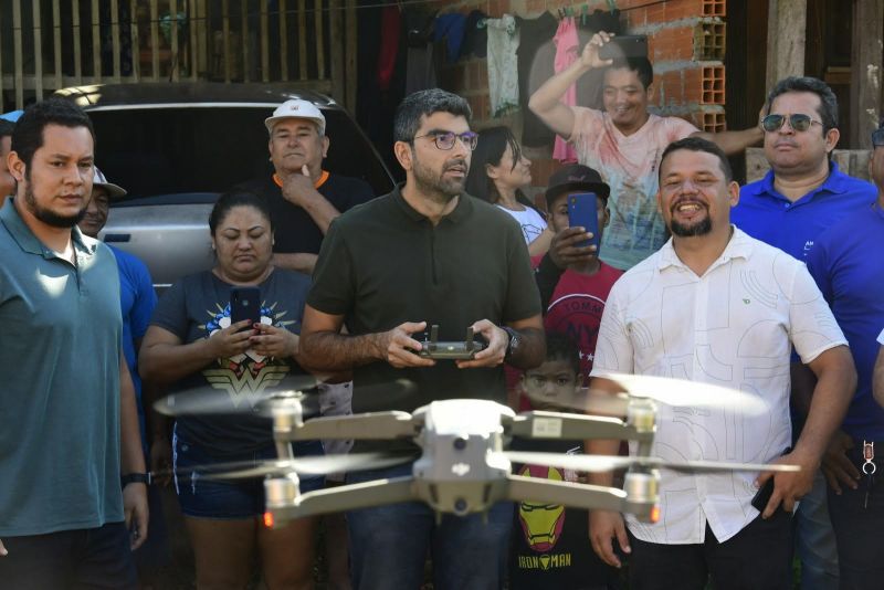 Voo Inaugural pra Regularização Fundiaria da Comunidade Parque das Mangueiras no bairro Icuí