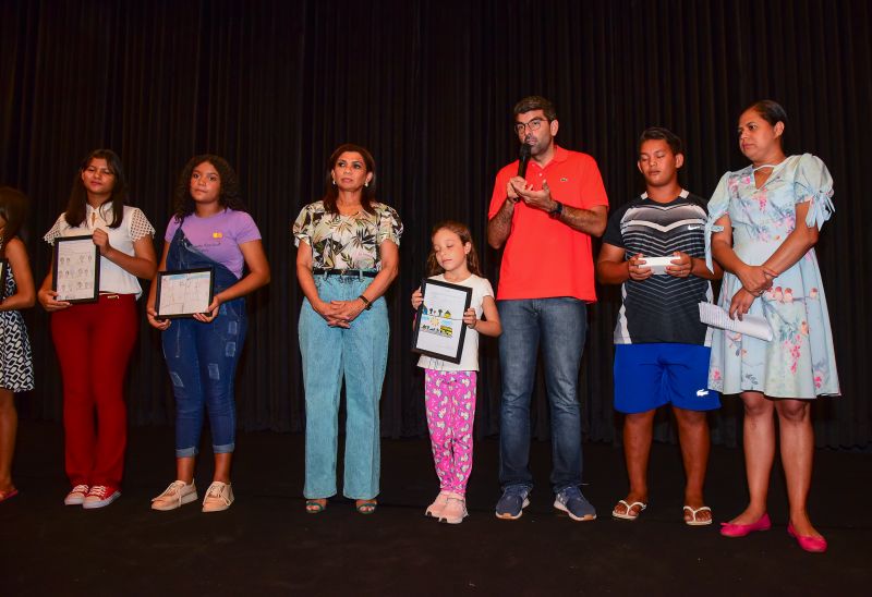 Ato de Premiação das crianças e adolescentes vencedoras do 2°Concurso de desenho e redação dos CRAS Ananindeua