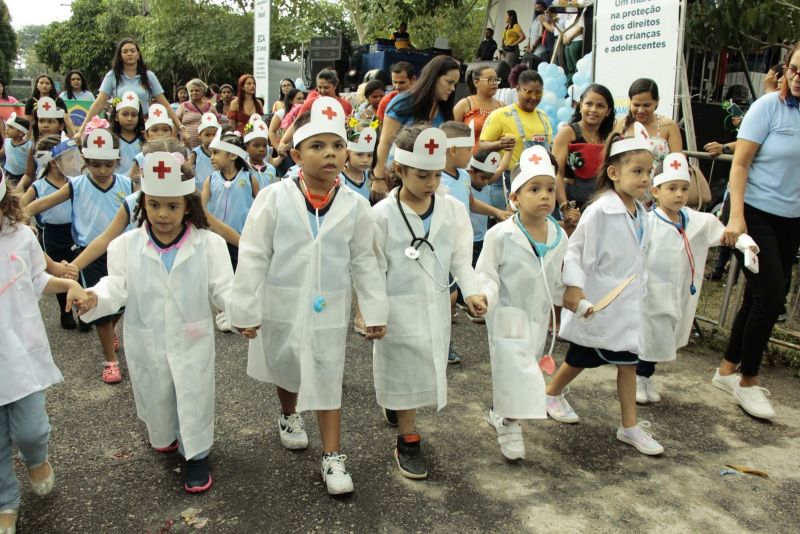 Caminhada escolar em alusão à Independência do Brasil, Lado Sul no conjunto Júlia Seffer