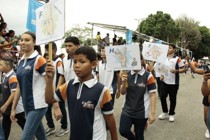 Caminhada escolar em alusão à Independência do Brasil, Lado Sul no conjunto Júlia Seffer