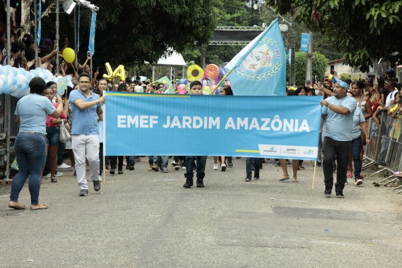 Caminhada escolar em alusão à Independência do Brasil, Lado Sul no conjunto Júlia Seffer