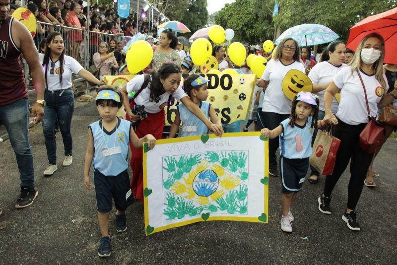 Caminhada escolar em alusão à Independência do Brasil, Lado Sul no conjunto Júlia Seffer