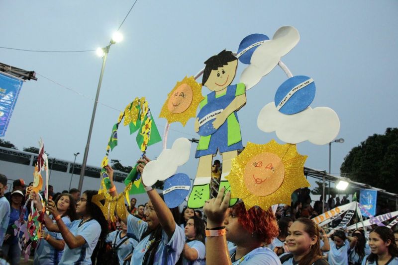 Caminhada escolar em alusão à Independência do Brasil, Lado Sul no conjunto Júlia Seffer