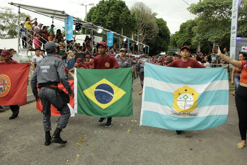 Caminhada escolar em alusão à Independência do Brasil, Lado Sul no conjunto Júlia Seffer