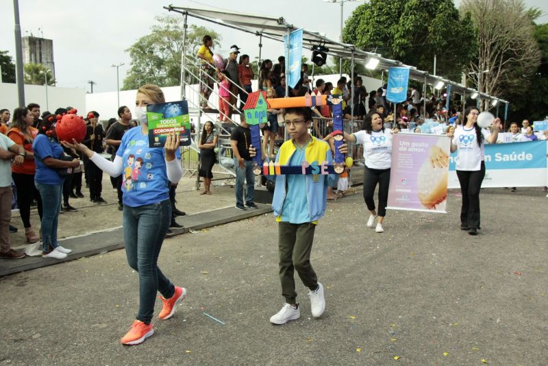 Caminhada escolar em alusão à Independência do Brasil, Lado Sul no conjunto Júlia Seffer