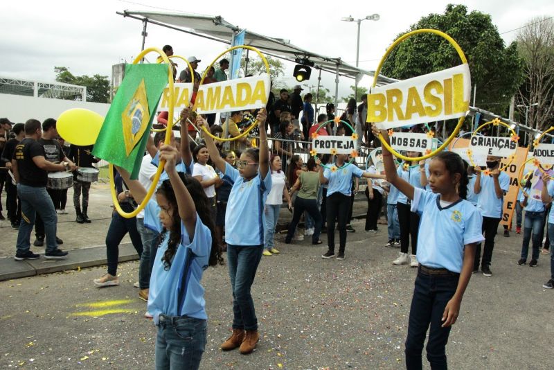 Caminhada escolar em alusão à Independência do Brasil, Lado Sul no conjunto Júlia Seffer