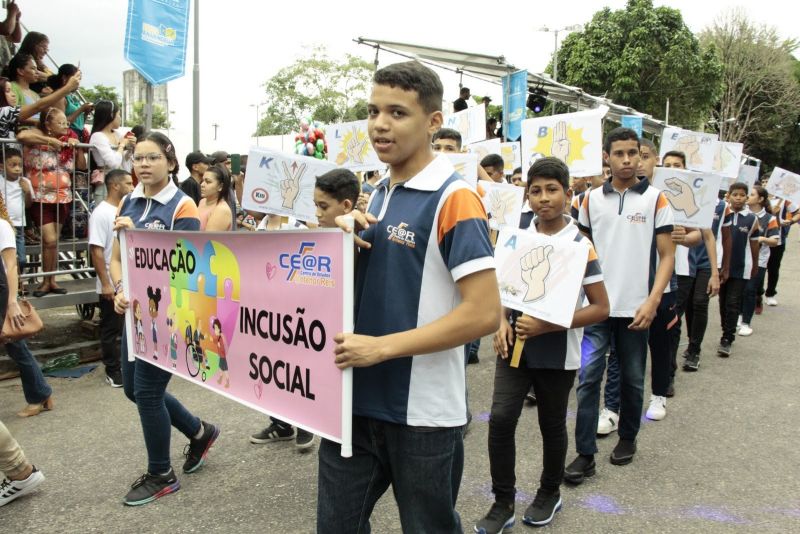 Caminhada escolar em alusão à Independência do Brasil, Lado Sul no conjunto Júlia Seffer