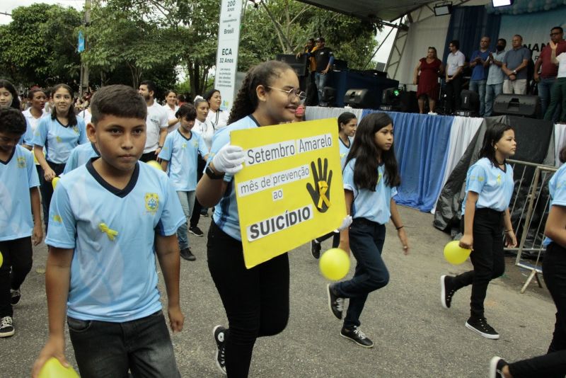 Caminhada escolar em alusão à Independência do Brasil, Lado Sul no conjunto Júlia Seffer