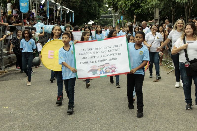 Caminhada escolar em alusão à Independência do Brasil, Lado Sul no conjunto Júlia Seffer