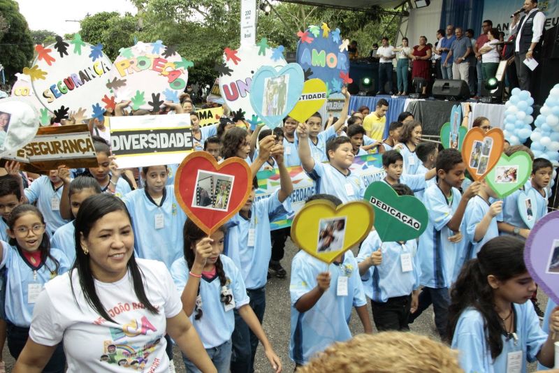 Caminhada escolar em alusão à Independência do Brasil, Lado Sul no conjunto Júlia Seffer