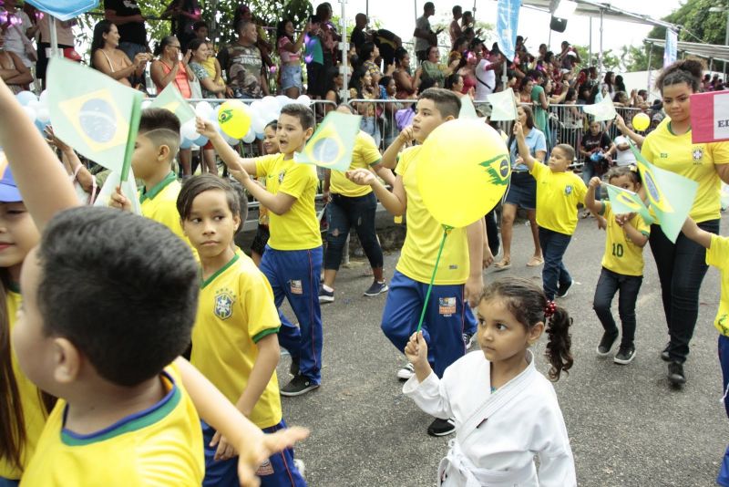 Caminhada escolar em alusão à Independência do Brasil, Lado Sul no conjunto Júlia Seffer