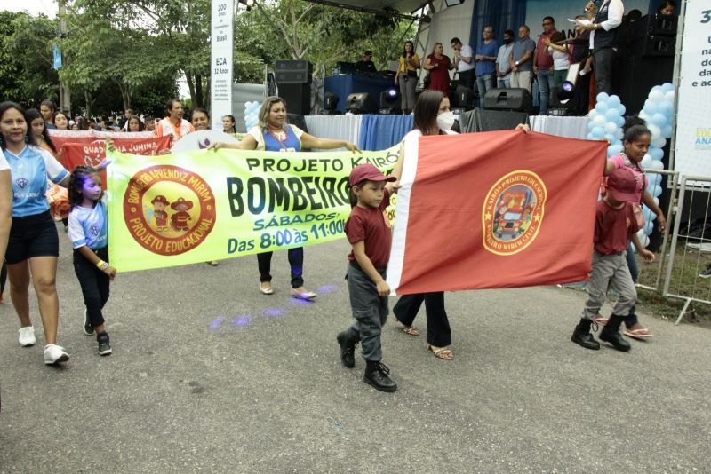 Caminhada escolar em alusão à Independência do Brasil, Lado Sul no conjunto Júlia Seffer