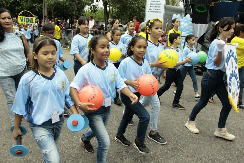 Caminhada escolar em alusão à Independência do Brasil, Lado Sul no conjunto Júlia Seffer