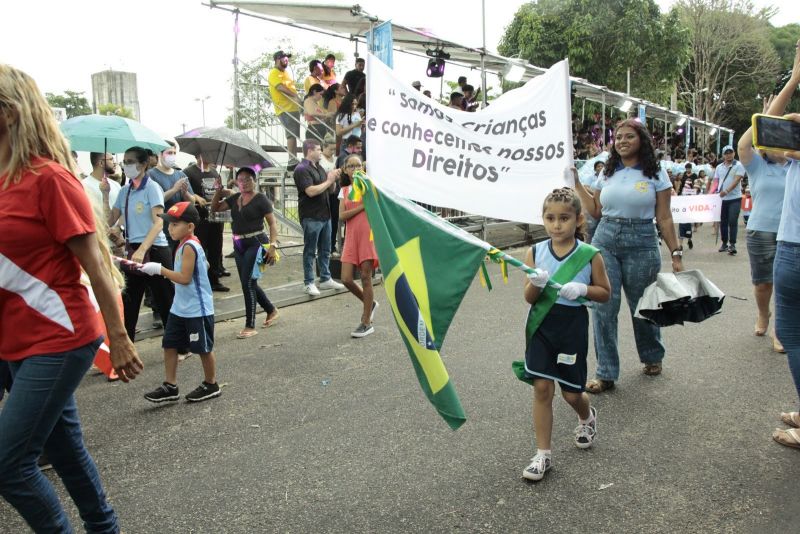 Caminhada escolar em alusão à Independência do Brasil, Lado Sul no conjunto Júlia Seffer