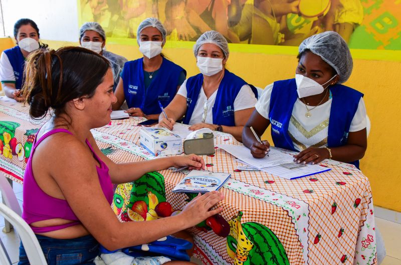 Atendimento do Programa Consultório na Rua no CRAS Santana do Aurá bairro Águas Lindas