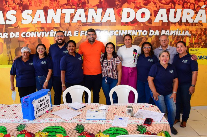 Atendimento do Programa Consultório na Rua no CRAS Santana do Aurá bairro Águas Lindas