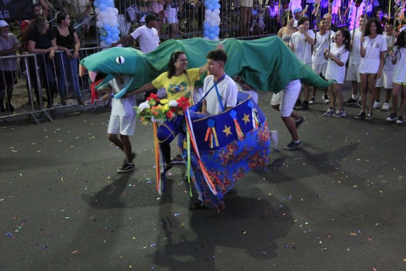 Caminhada Escolar em Alusão à Independência do Brasil lado Norte na Arterial 18