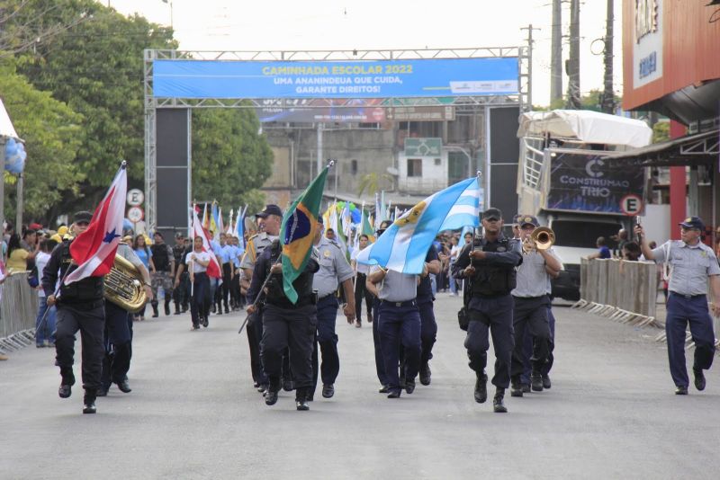 Caminhada Escolar em Alusão à Independência do Brasil lado Norte na Arterial 18