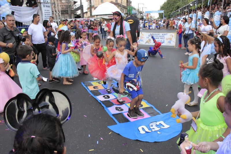 Caminhada Escolar em Alusão à Independência do Brasil lado Norte na Arterial 18