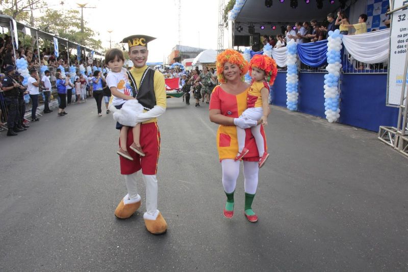 Caminhada Escolar em Alusão à Independência do Brasil lado Norte na Arterial 18